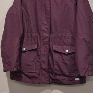 Natural Reflections Coat Women's Size Small Rain Jacket Bass Pro Reversible